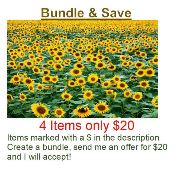 4/$20 TIERED TRAY DECOR/MINI WOOD SIGN/FALL DECOR $ - Picture 2 of 2